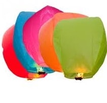 Online 40 Adet birinci kalite orjinal kark renklerde dilek balonu
